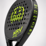 Cadre raquette NRV ORIGINE noir — 3D Effect Power Foam Smart Holes 12K Carbon